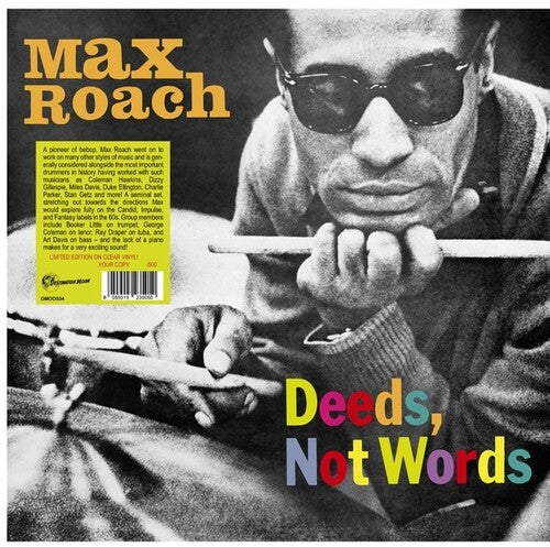 Max Roach - Deeds, Not Words - Remastered - LP - NEW 8.4.2023!